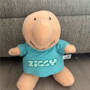 2006 Ziggy and Friends Plush Toy with Blue Shirt
